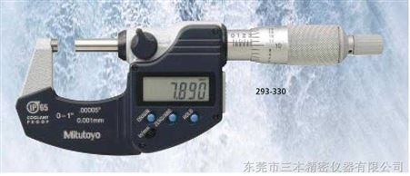 日本三丰IP65尘、水防护标准千分尺